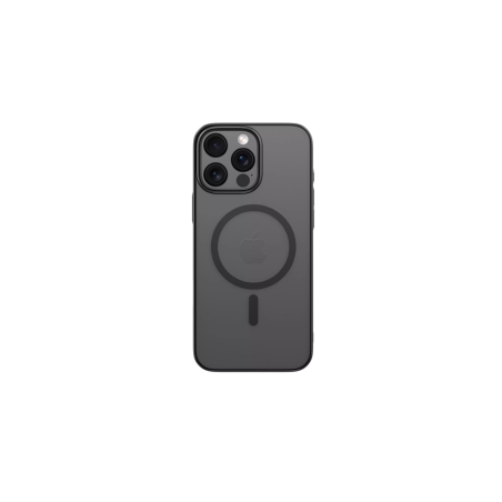 Coque en Silicone avec MagSafe iPhone 16 Pro Max Transparente (Devia) Noir — Devia · Smarty Paris 18e